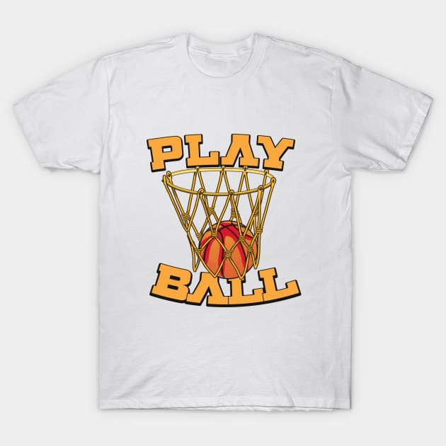 Play Ball T-Shirt by nickemporium1